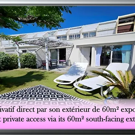 L'hyliadenna Avec Jardin - Parking Prive - Au Coeur Du Village Naturiste, Naturabeach Heliopolis - A Pied Apartman *